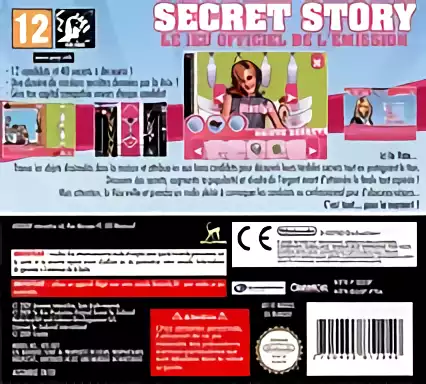 Image n° 2 - boxback : Secret Story - Le Jeu Officiel de l'Emission